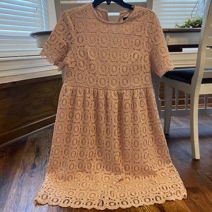 This dress is new the color is light pink